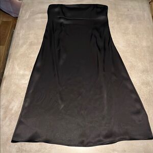 Anine Bing Megan 100% Silk Strapless Dress